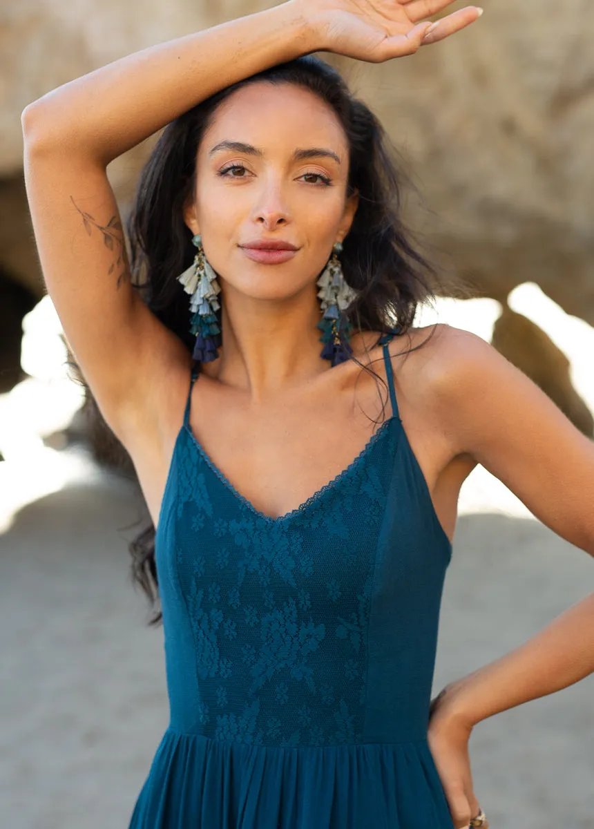 Christelle Dress in Deep Ocean