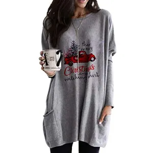 Christmas Movies Watching Long Sleeve Top