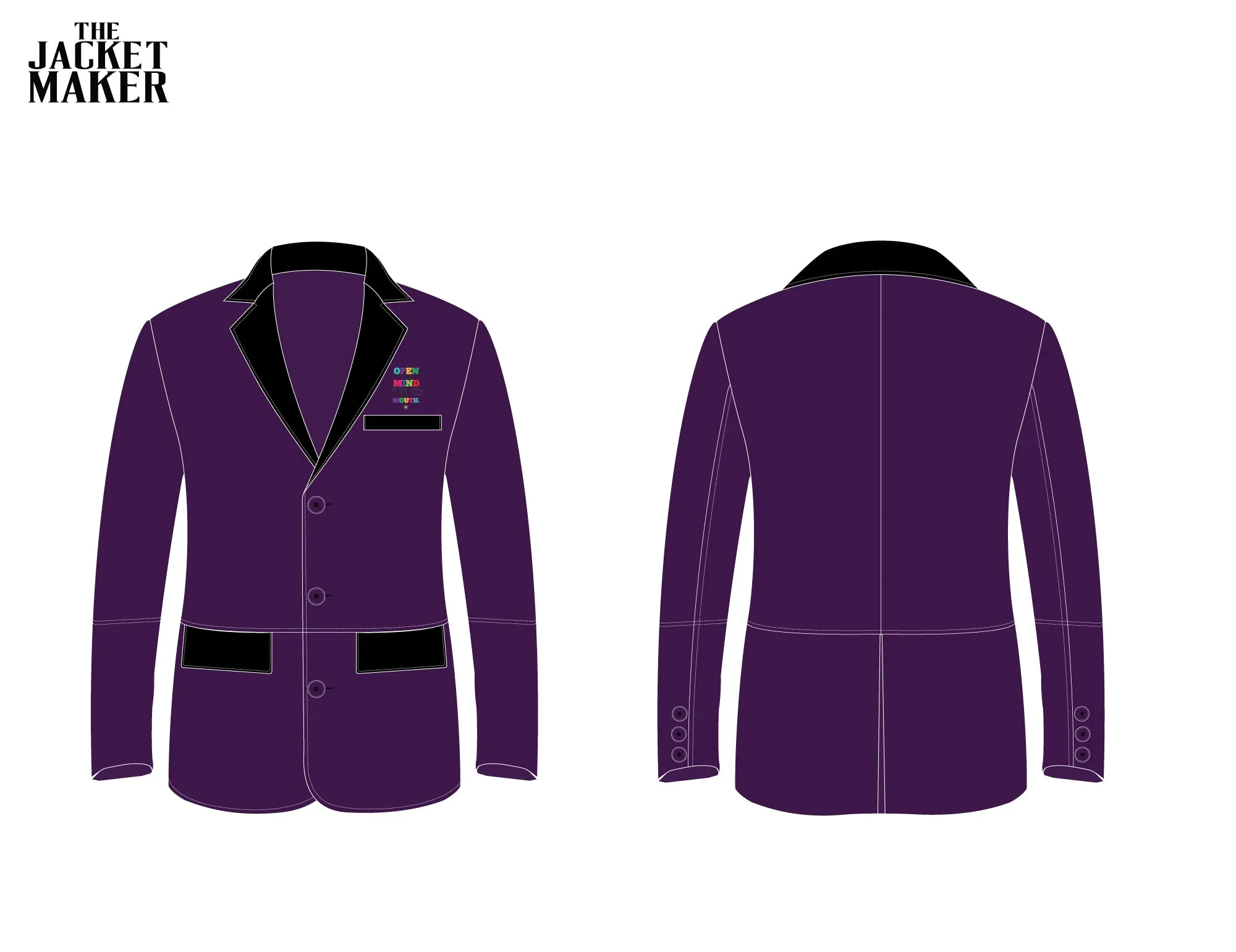 Custom Alfie Forbes Wool Silk Blazers x 4 (1/2 Installment)