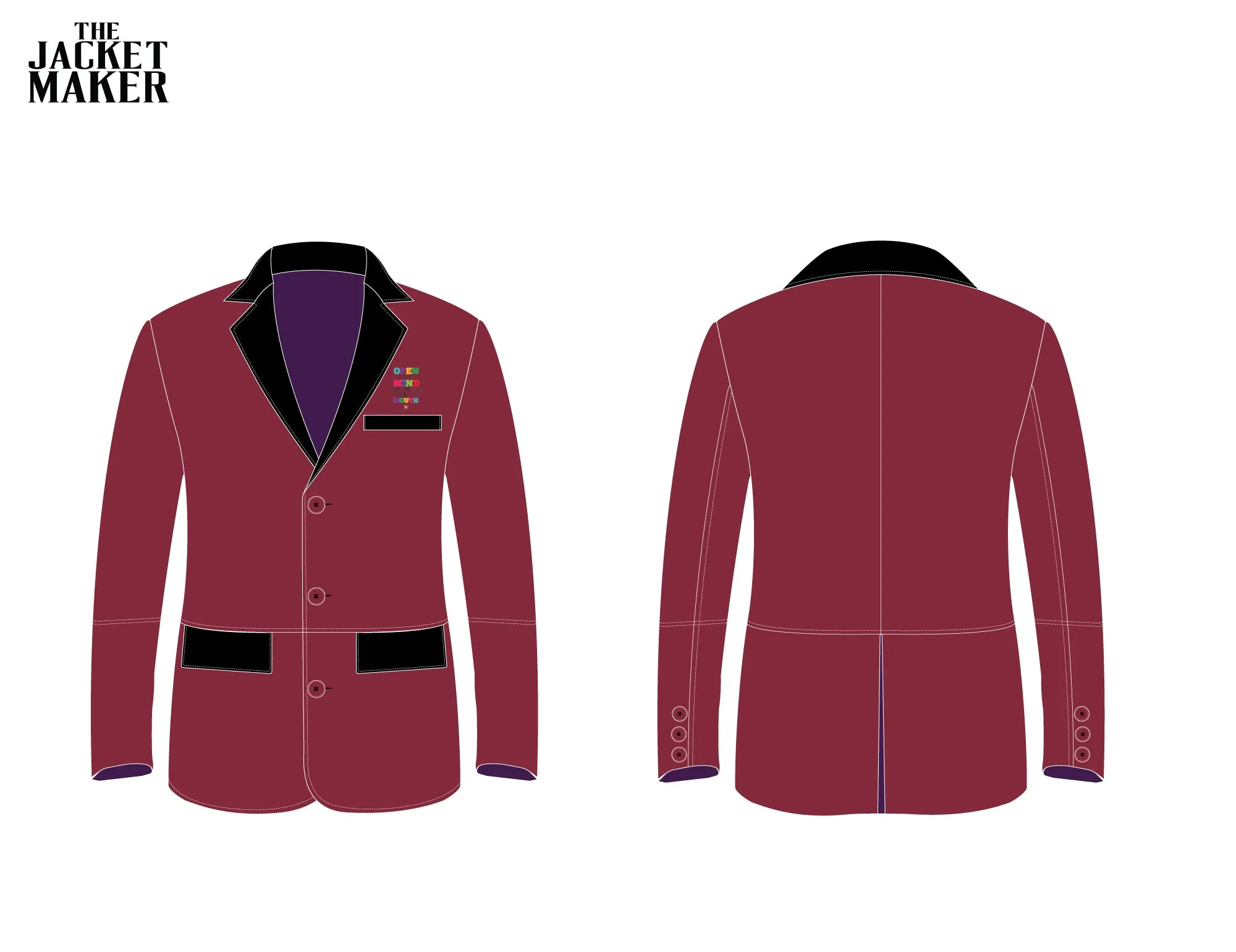 Custom Alfie Forbes Wool Silk Blazers x 4 (1/2 Installment)