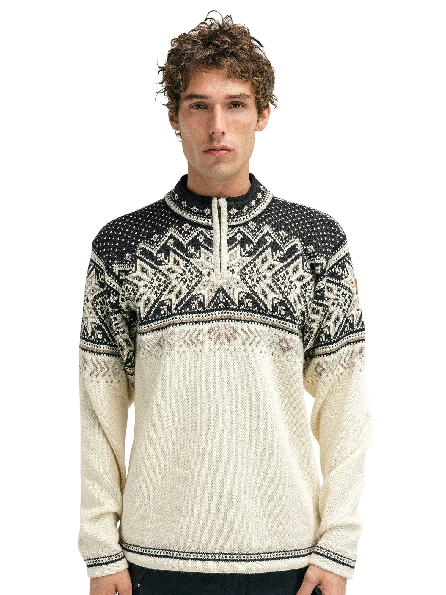 Dale of Norway | Vail Sweater | Unisex | Off White/Coffee/Sandstone