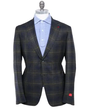 Dark Green and Yellow Capri Sportcoat