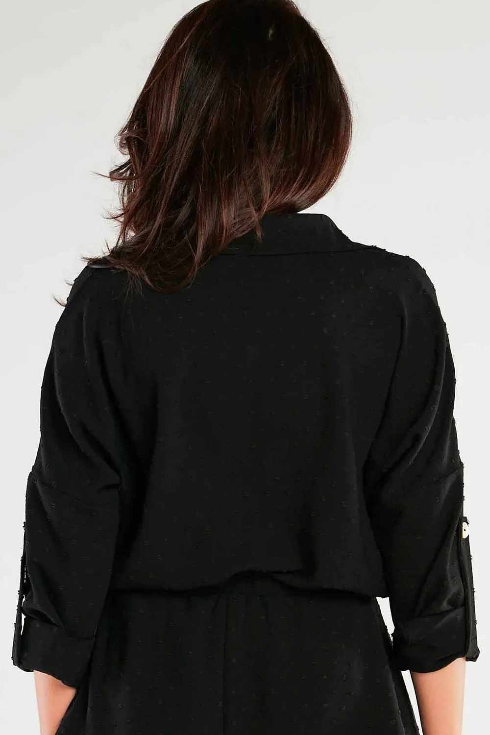 Decorative Button Pocket Shirt