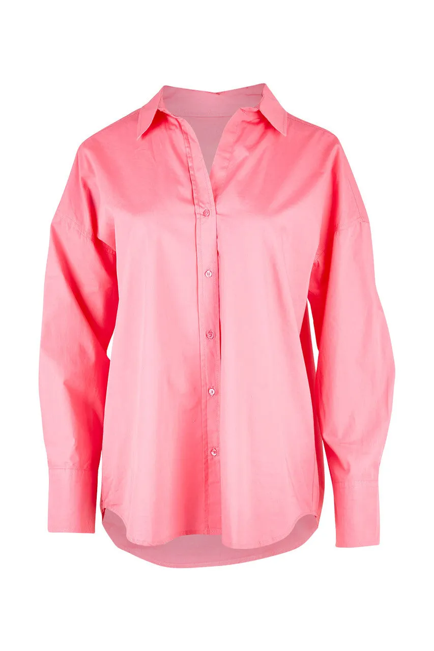 Delia Shirt - Sherbet Pink