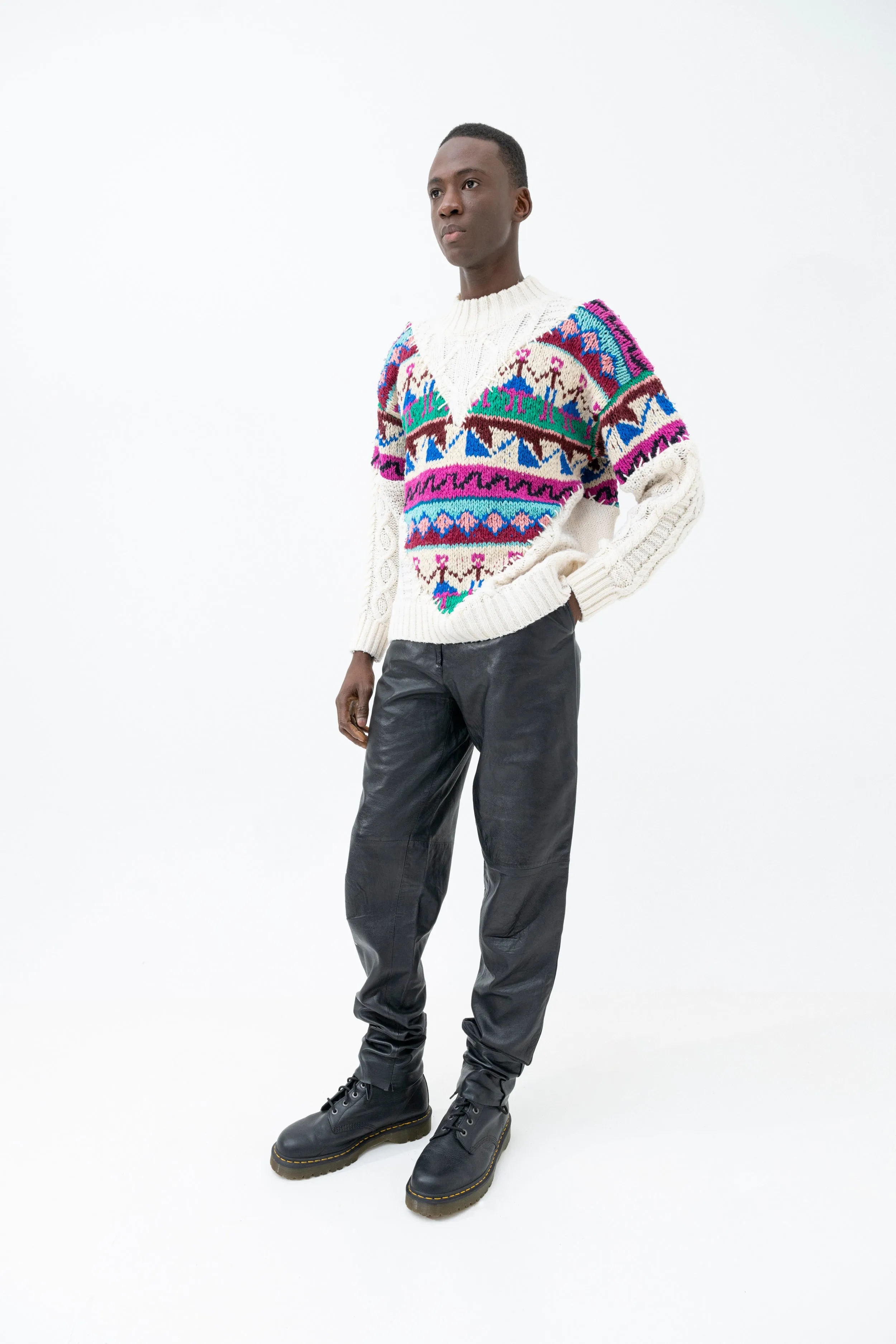 DIMENTICATO WHITE SWEATER