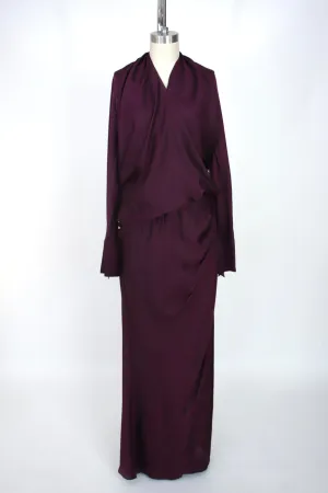Donna Karan Collection Silk Evening Gown