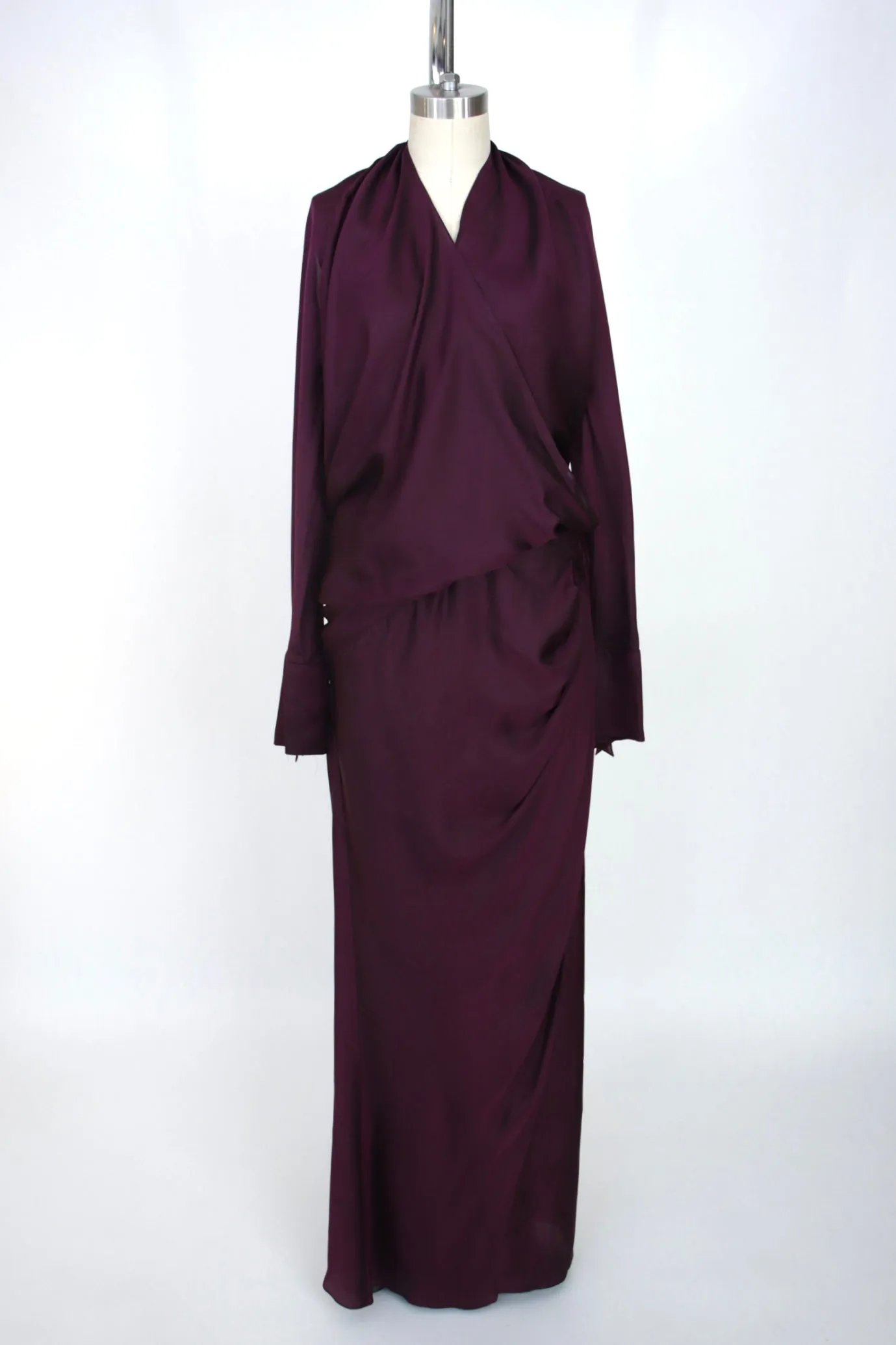 Donna Karan Collection Silk Evening Gown