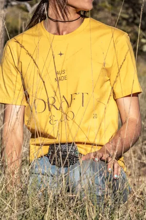 Draft & Co - Relaxed Gold T-Shirt