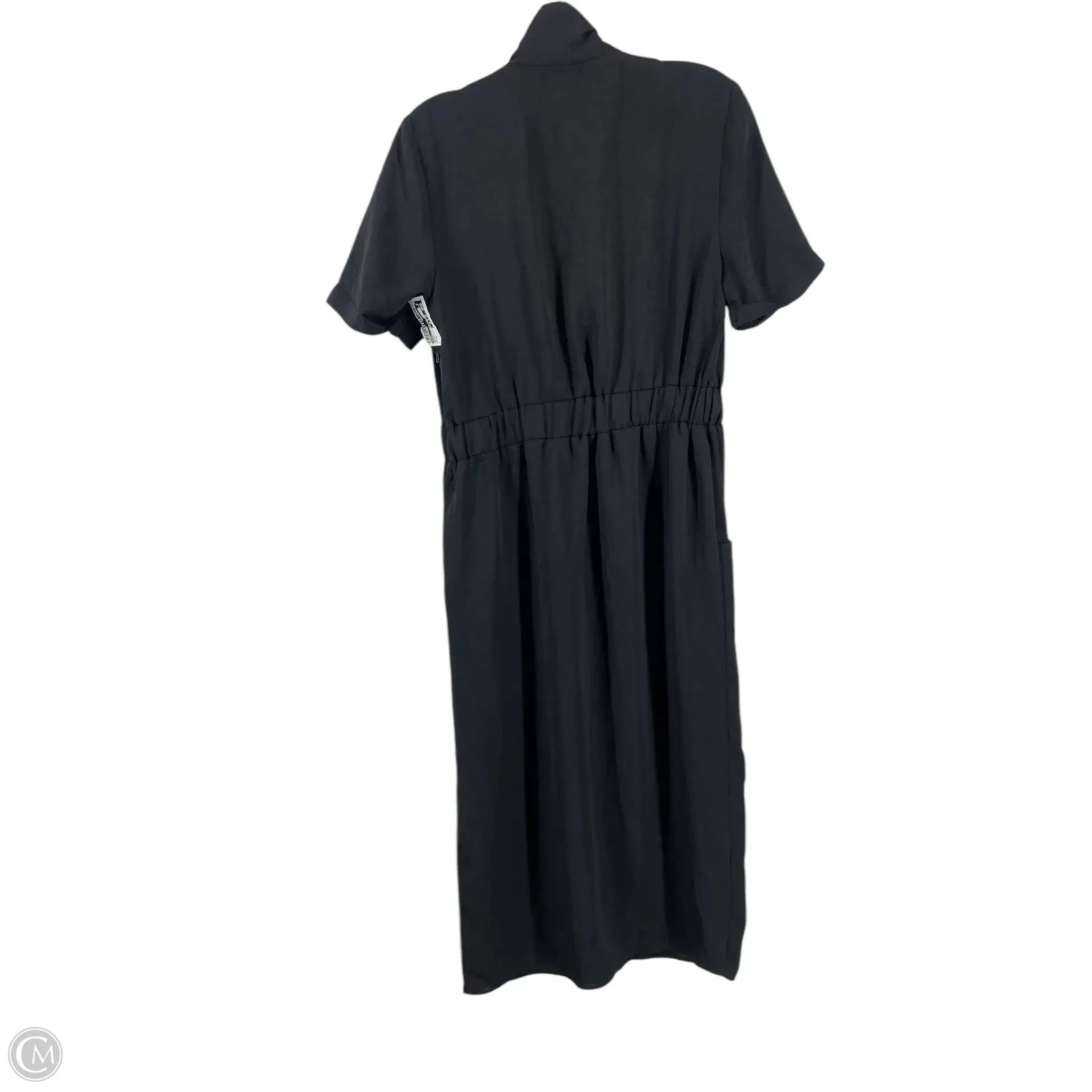 Dress Casual Midi By Asos In Black, Size: M