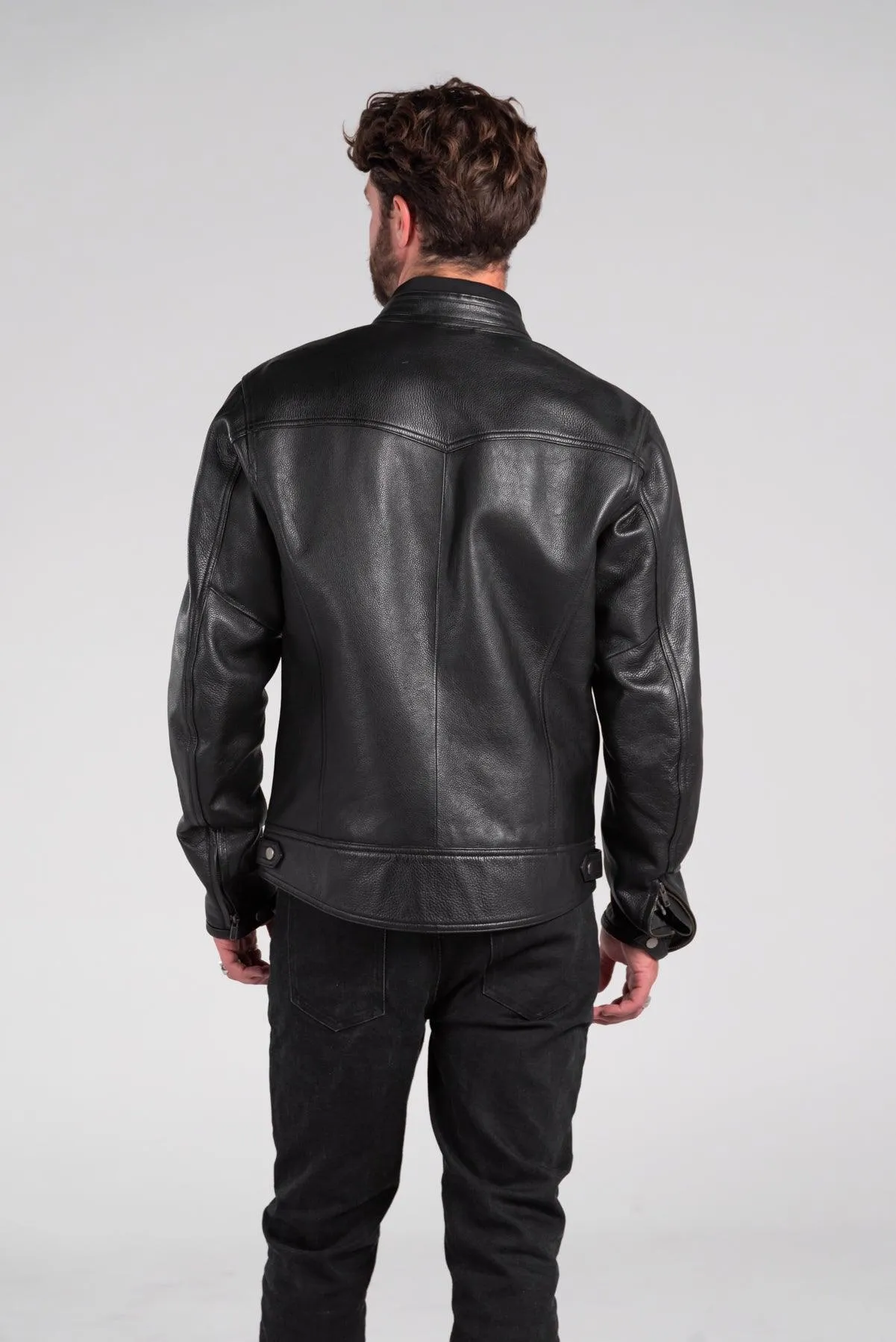 Duke Leather Motorcycle Jacket (Armoured)