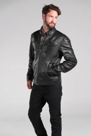 Duke Leather Motorcycle Jacket (Armoured)