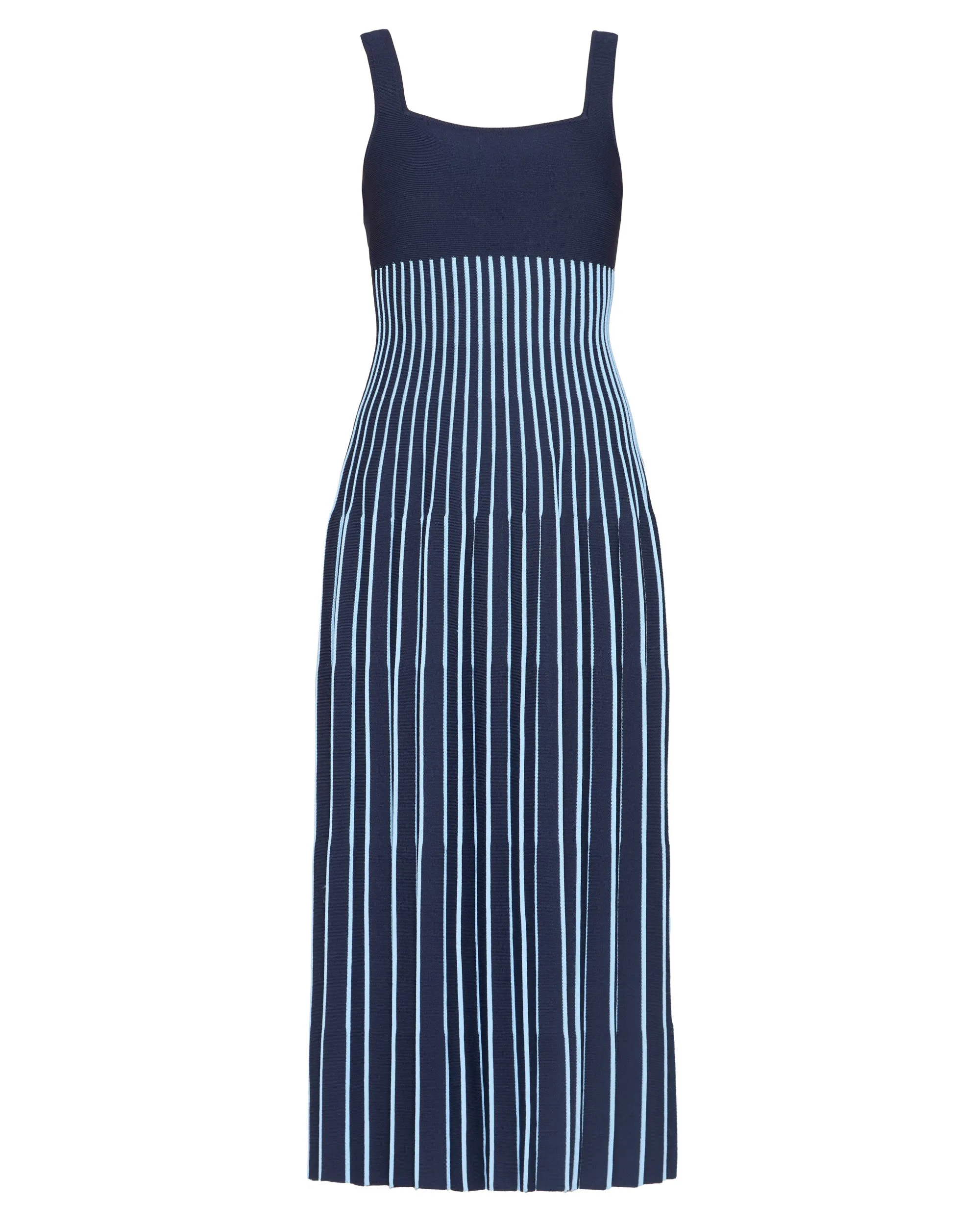 Ellison Dress in Navy/Clear Blue