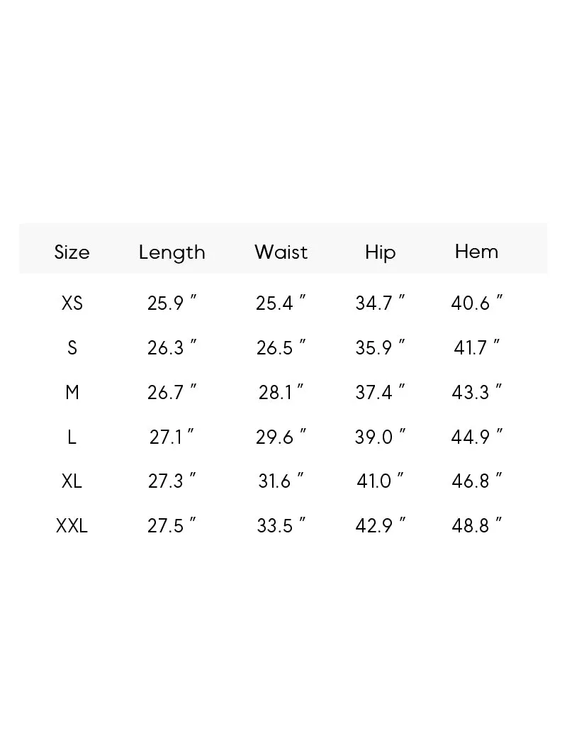 Front Slit Jeans Skirt