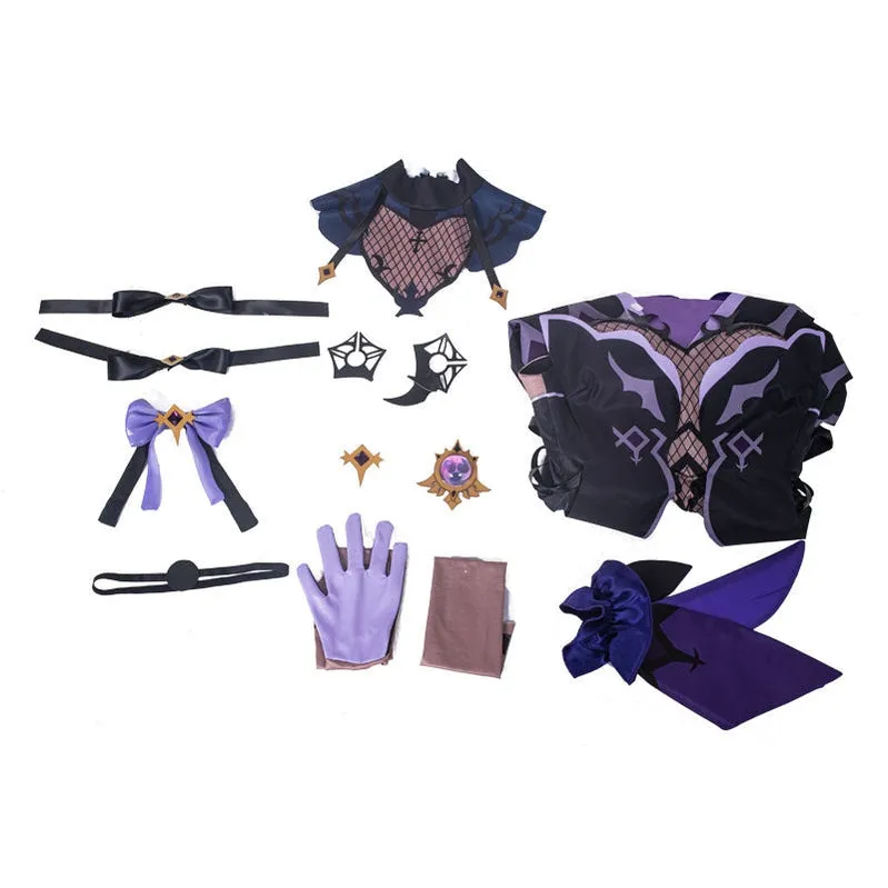 Game Genshin Impact Fischl Full set Cosplay Costumes