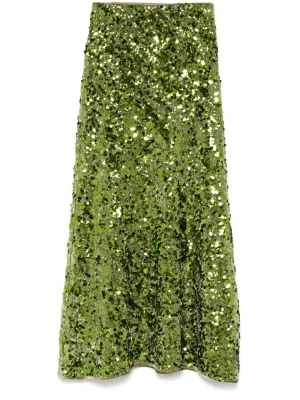 GANNI Skirts Green