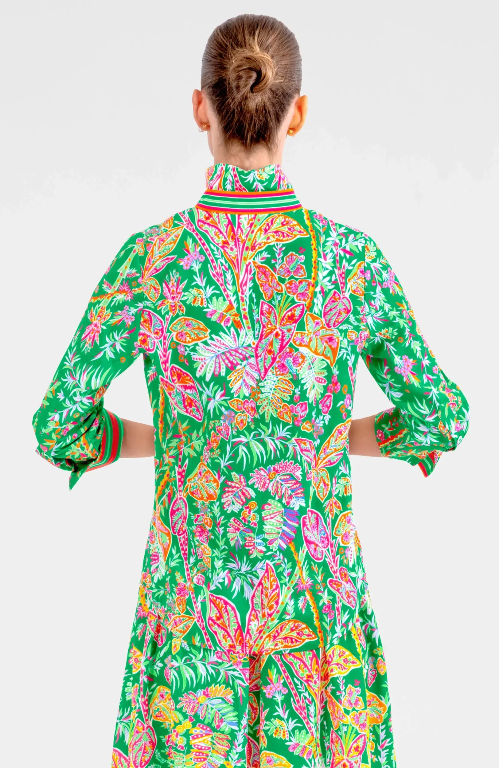 Gretchen Scott Designs Boyfriend Shirt - Vintage Vines