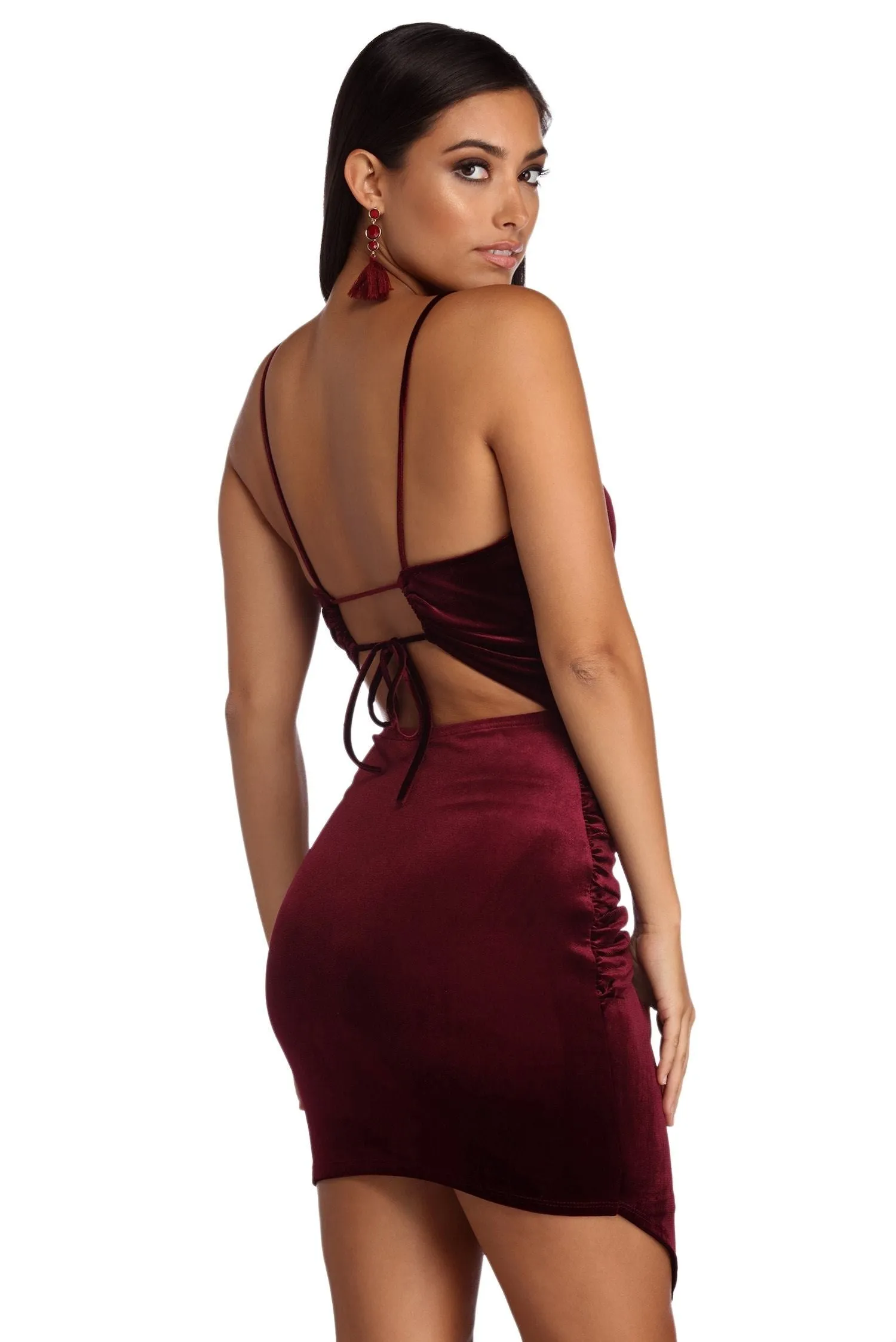 Guilty Pleasure Stylish Velvet Dress