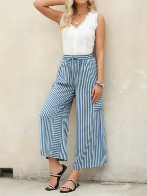 GYPSY - Front Slit Flare Leg Pants