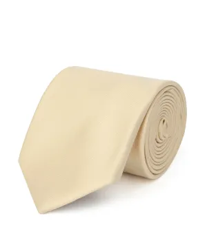 Handmade Wool Pastel Yellow Men's Tie