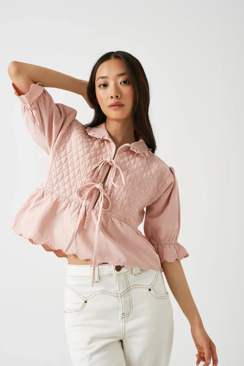 Heidi Blouse - Pink Dawn