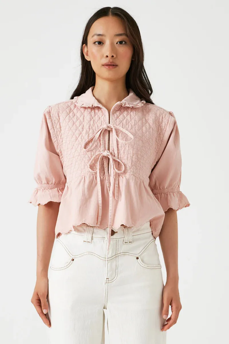 Heidi Blouse - Pink Dawn