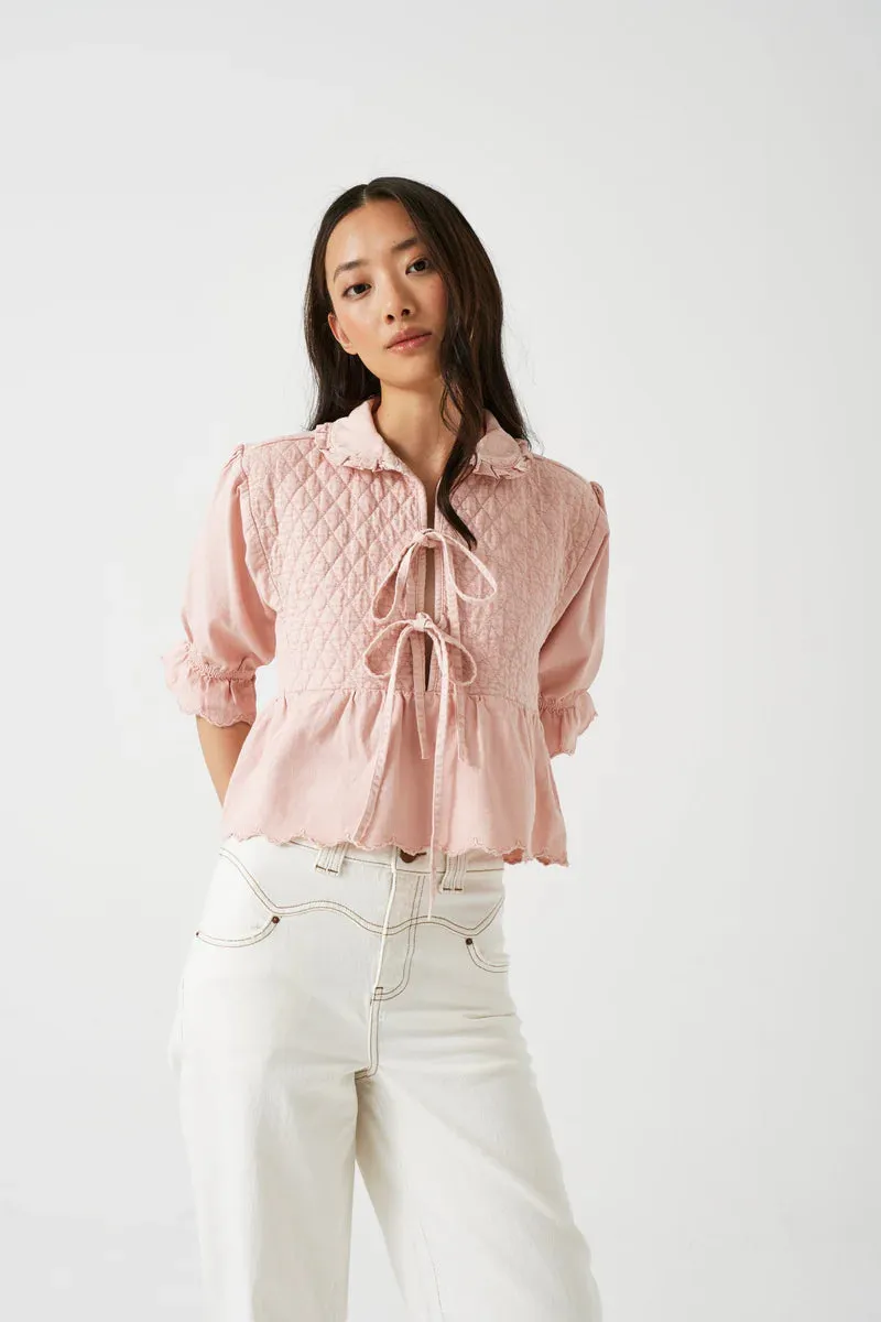 Heidi Blouse - Pink Dawn