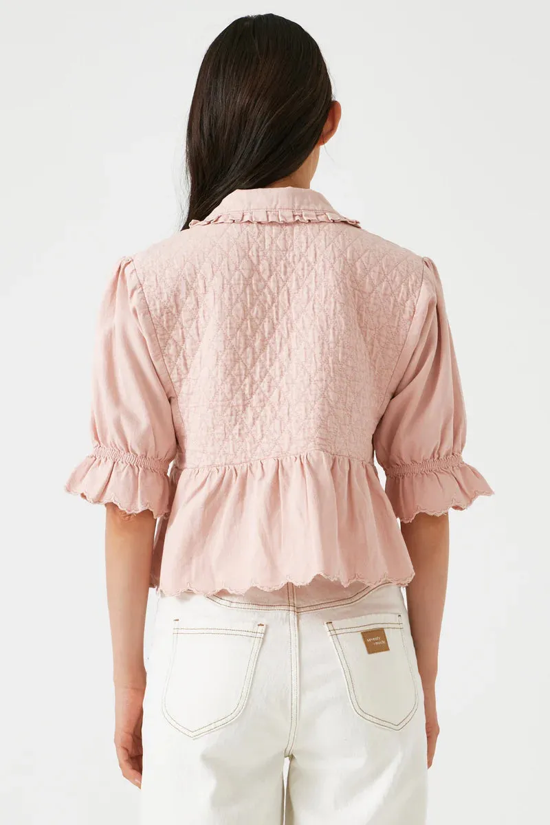 Heidi Blouse - Pink Dawn