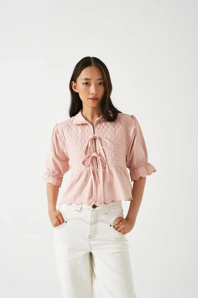 Heidi Blouse - Pink Dawn