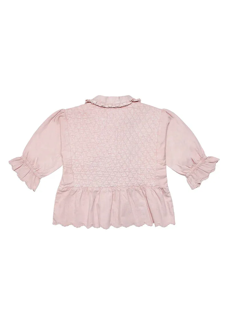 Heidi Blouse - Pink Dawn