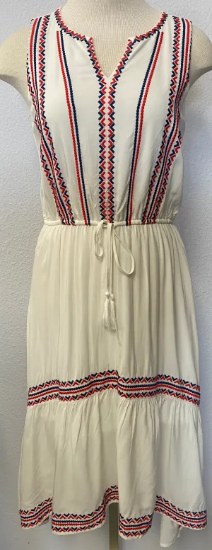 HILO MIDI SLEEVELESS DRESS