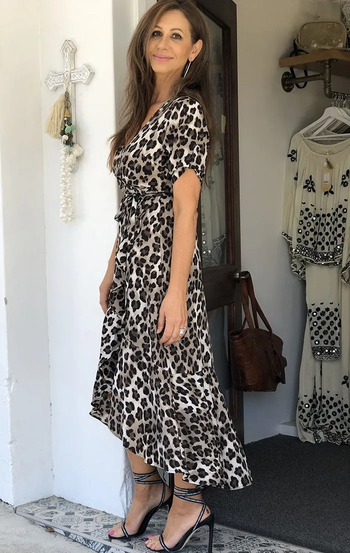 Into the Wild Wrap Dress