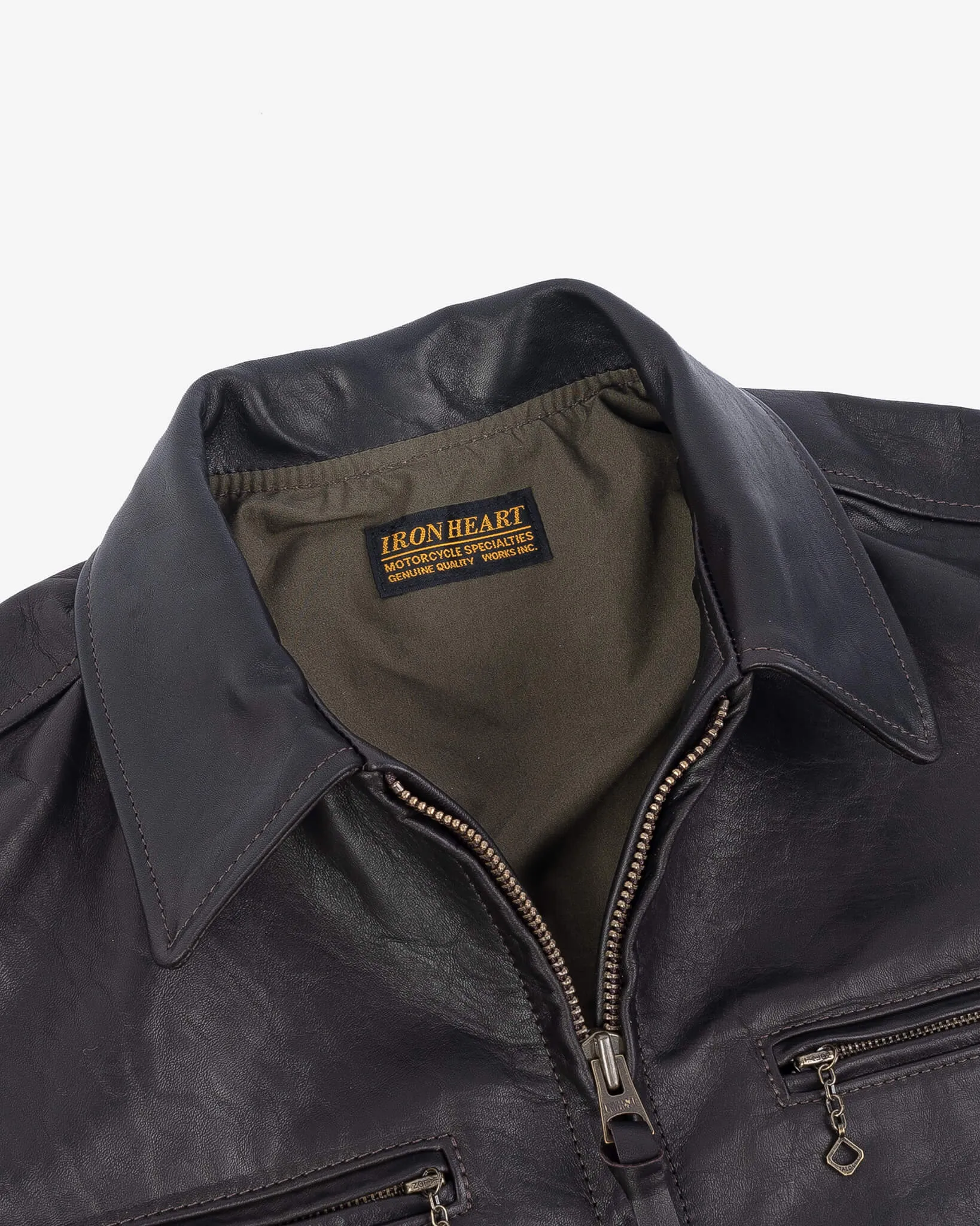 Iron Heart x Simmons Bilt Blattwerk Work Jacket - Brown