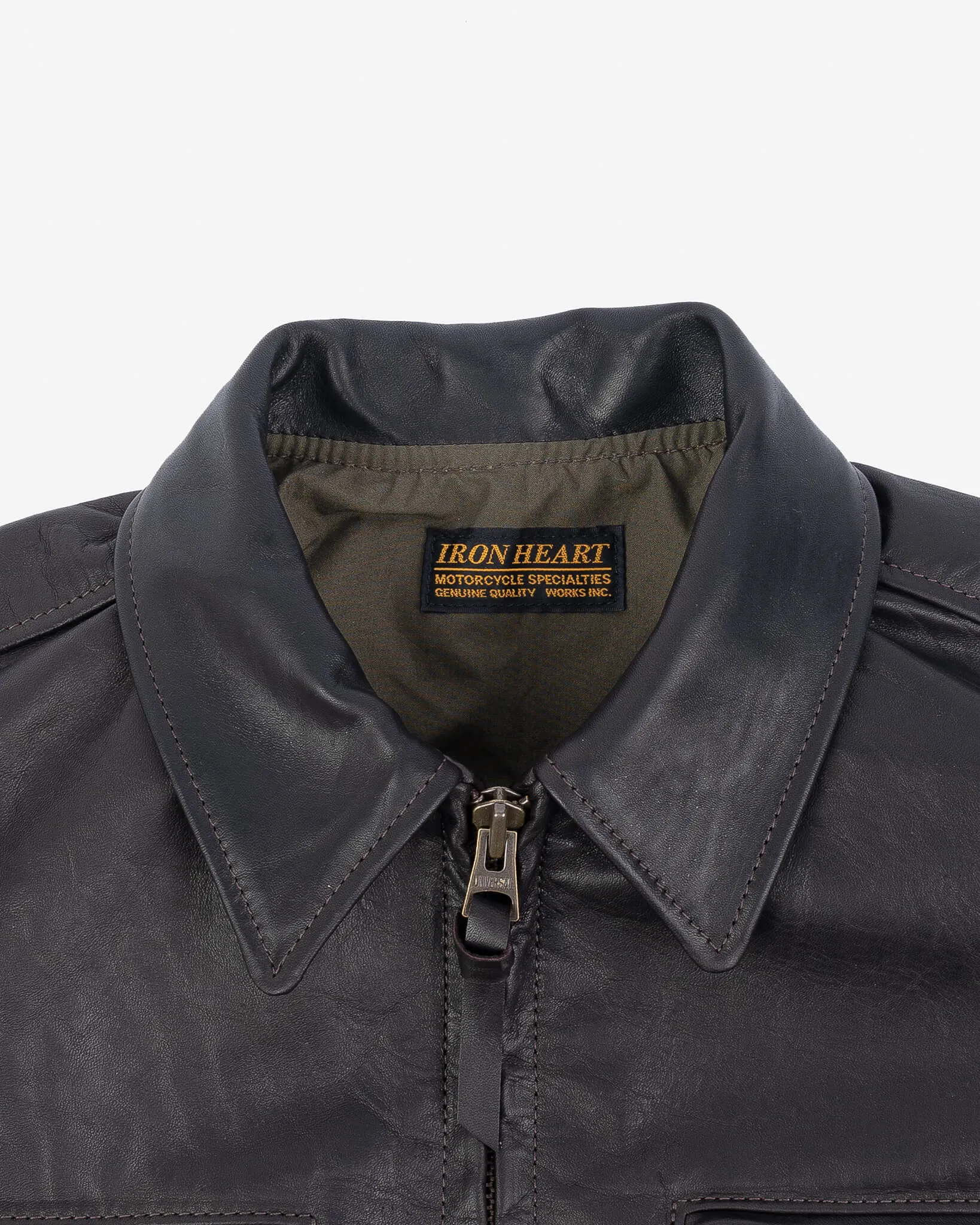 Iron Heart x Simmons Bilt Blattwerk Work Jacket - Brown