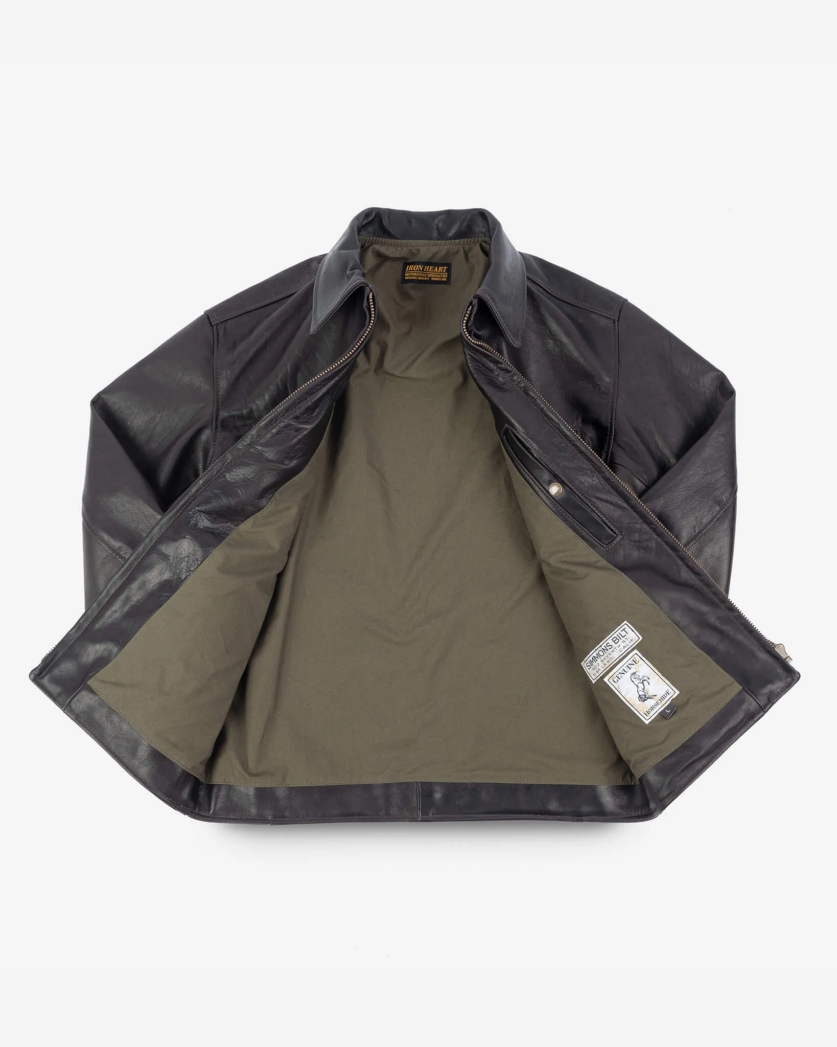 Iron Heart x Simmons Bilt Blattwerk Work Jacket - Brown