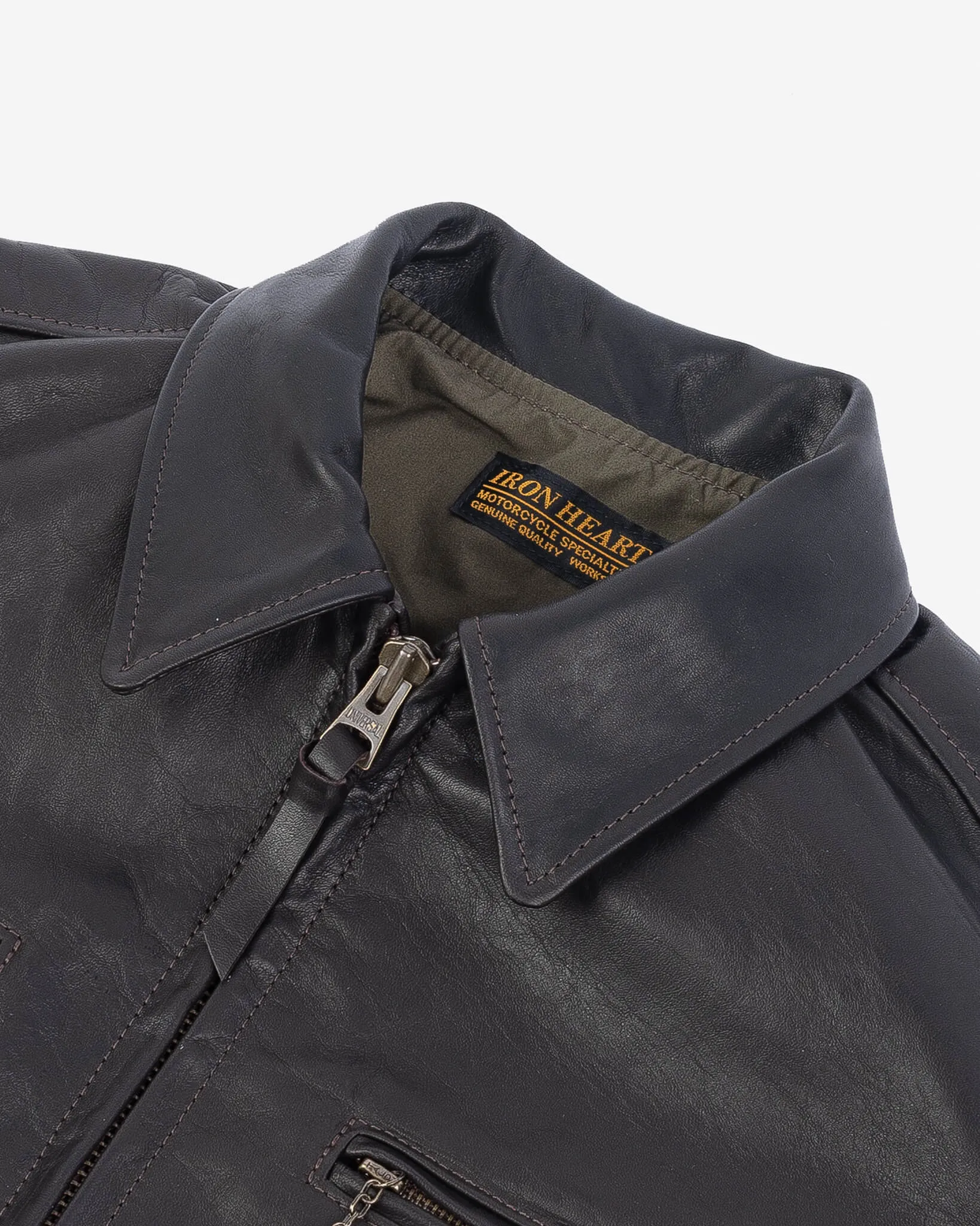 Iron Heart x Simmons Bilt Blattwerk Work Jacket - Brown