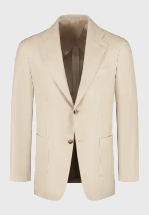 Jacket single breasted - sand
