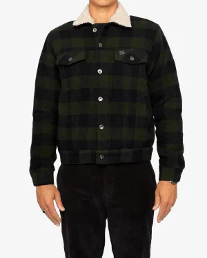 Jackets - Green Plaid - Mens