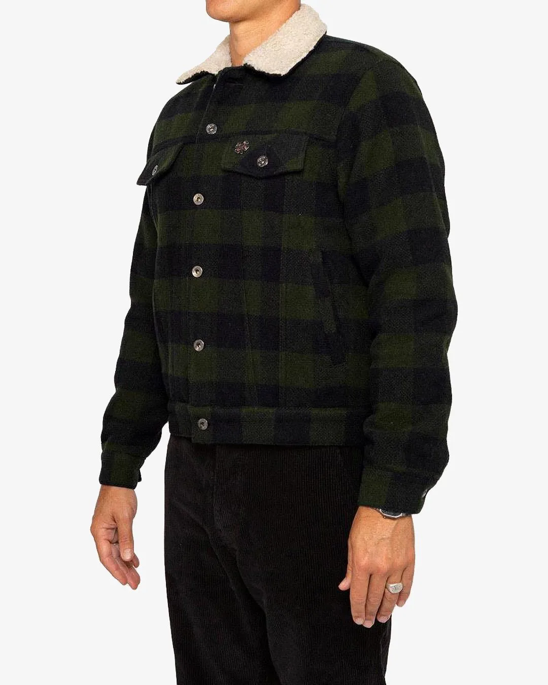 Jackets - Green Plaid - Mens