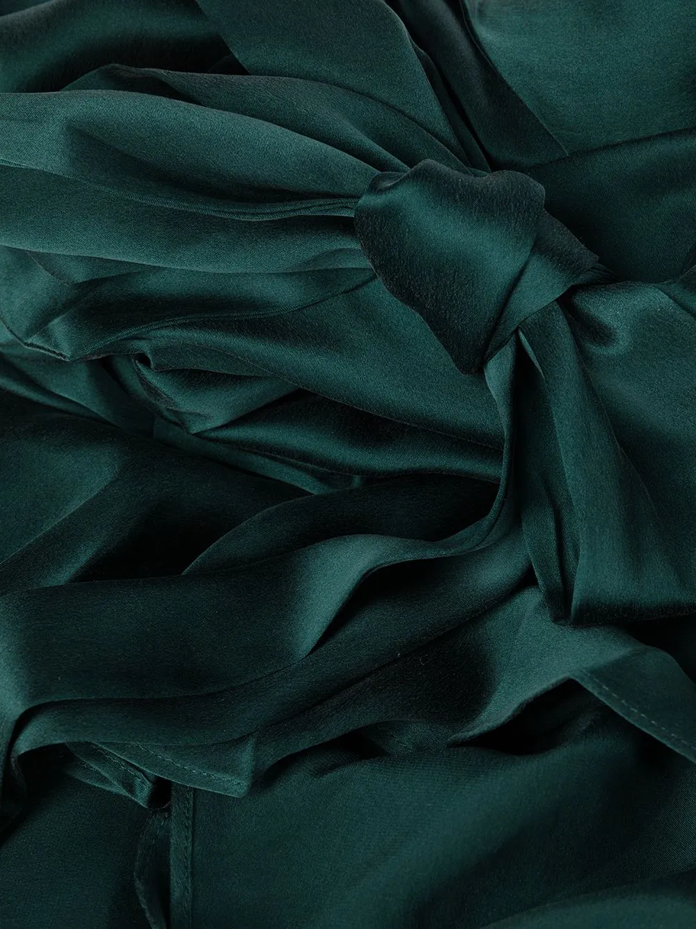 Jade wrap midi dress