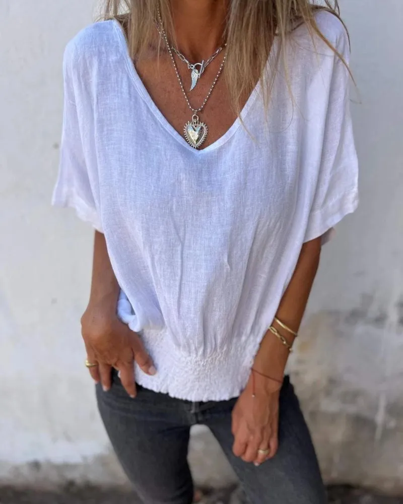 JENNY™ - Breezy Summer Relaxed Top for Effortless Style