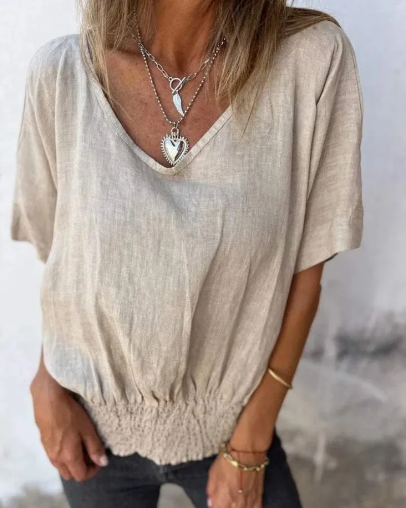 JENNY™ - Breezy Summer Relaxed Top for Effortless Style