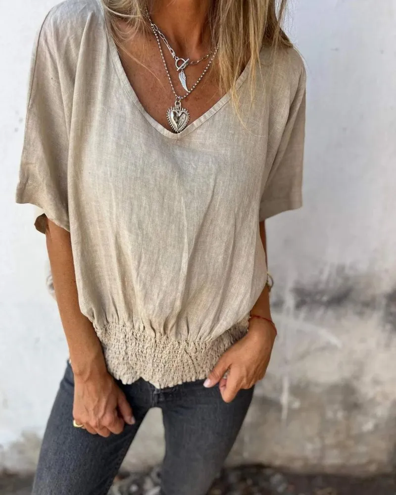 JENNY™ - Breezy Summer Relaxed Top for Effortless Style
