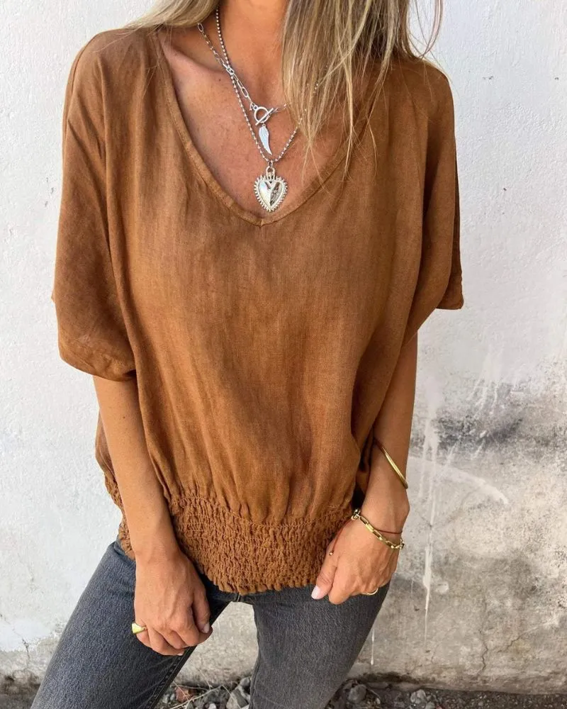 JENNY™ - Breezy Summer Relaxed Top for Effortless Style