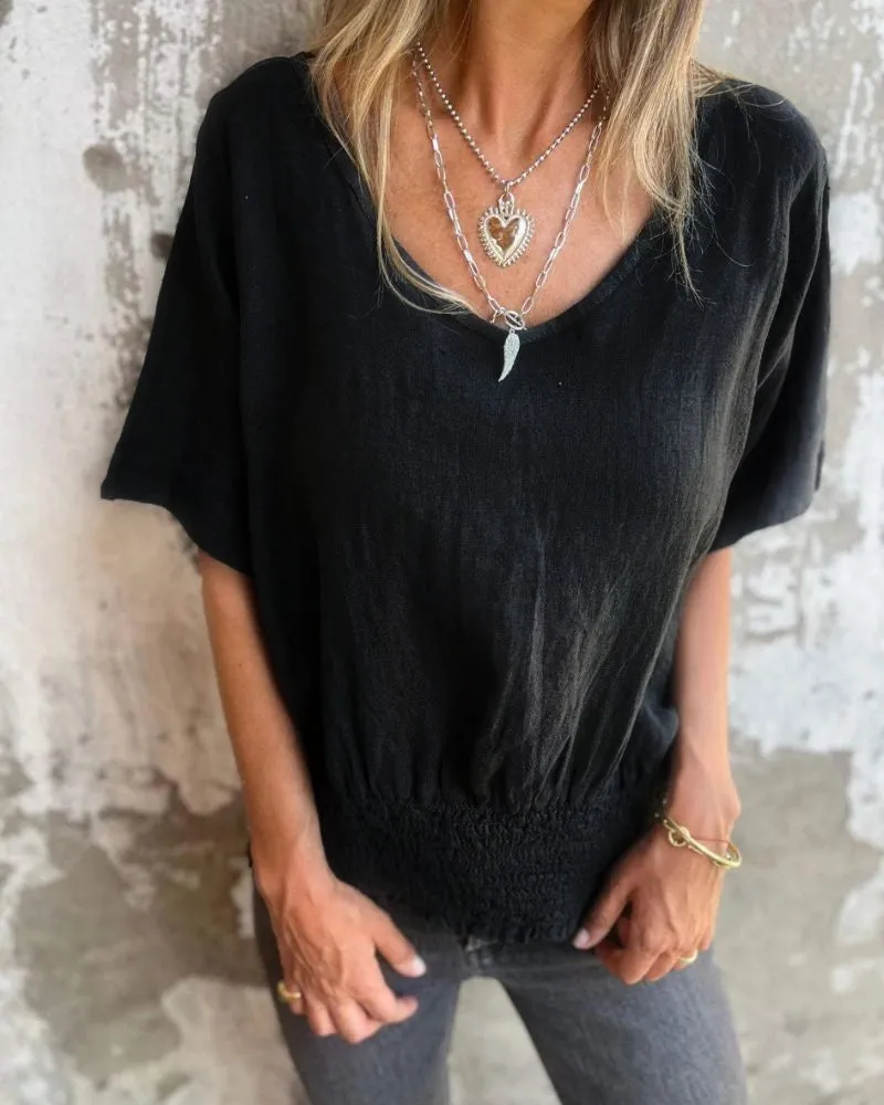 JENNY™ - Breezy Summer Relaxed Top for Effortless Style