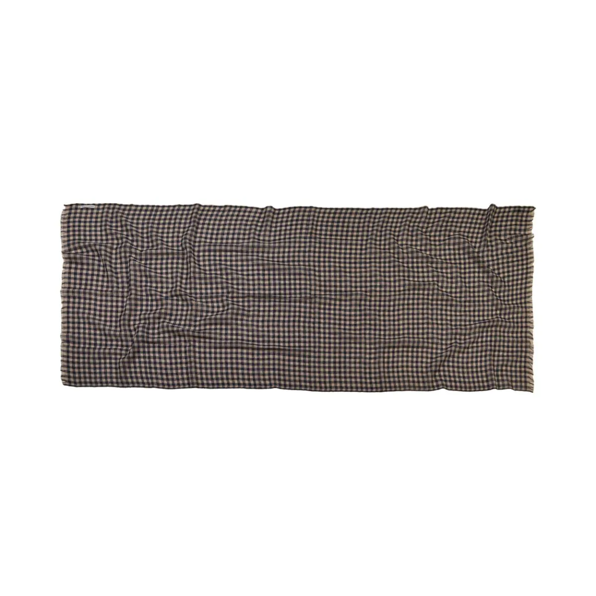 Joy Mens Check Merino Wool Scarf