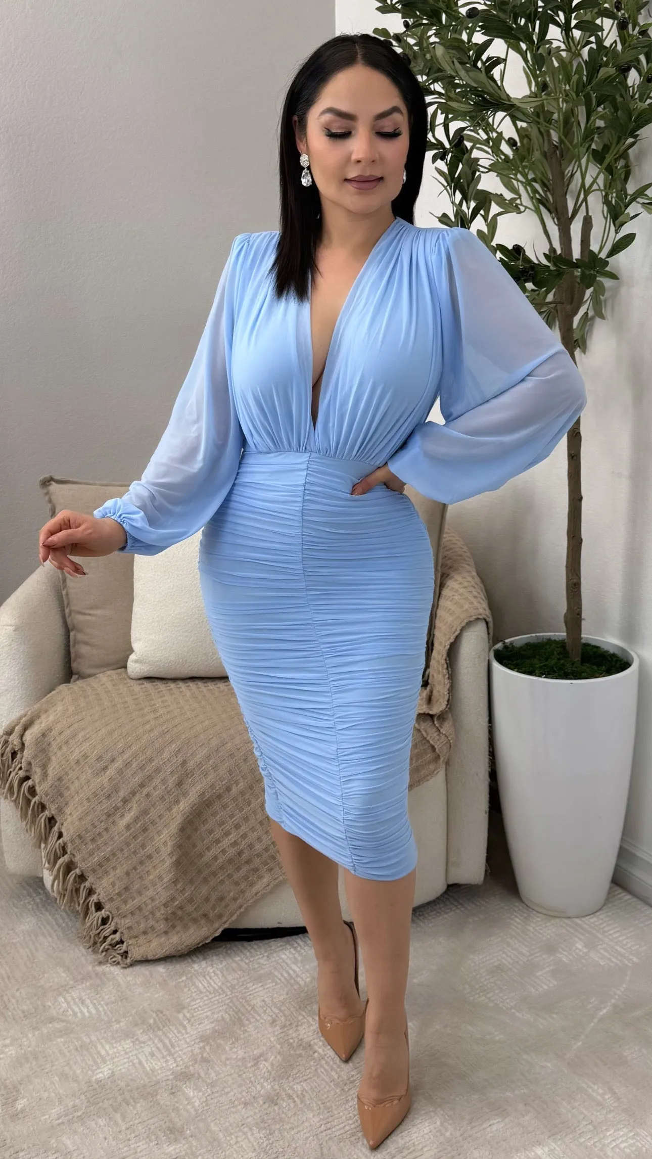 KENDALL BLUE DRESS