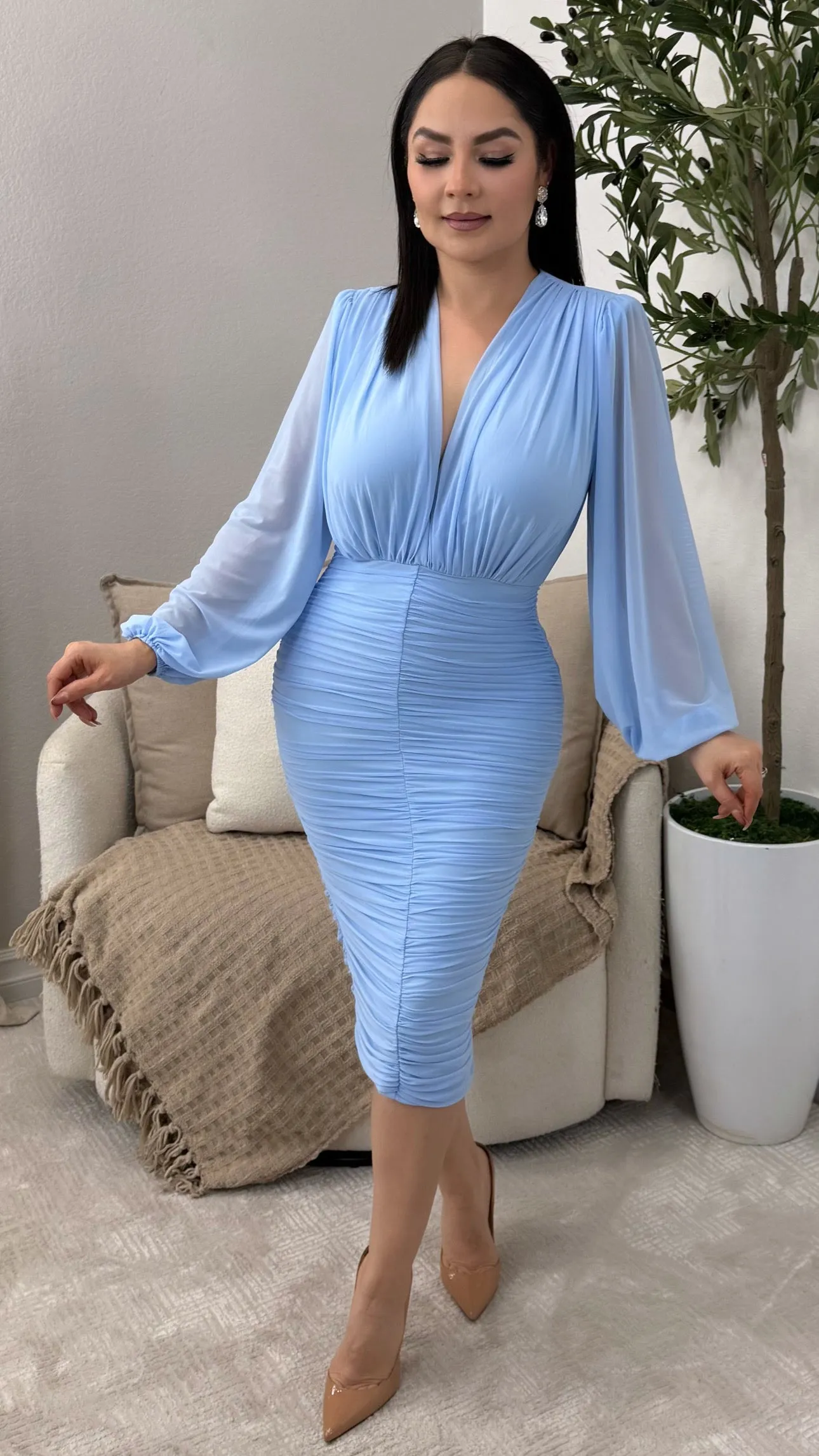 KENDALL BLUE DRESS