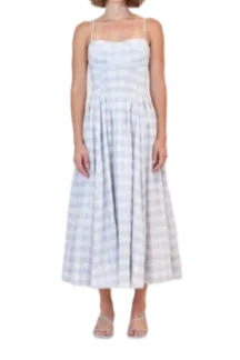 Kittiya Midi Dress - Periwinkle Sky