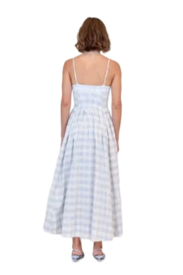 Kittiya Midi Dress - Periwinkle Sky