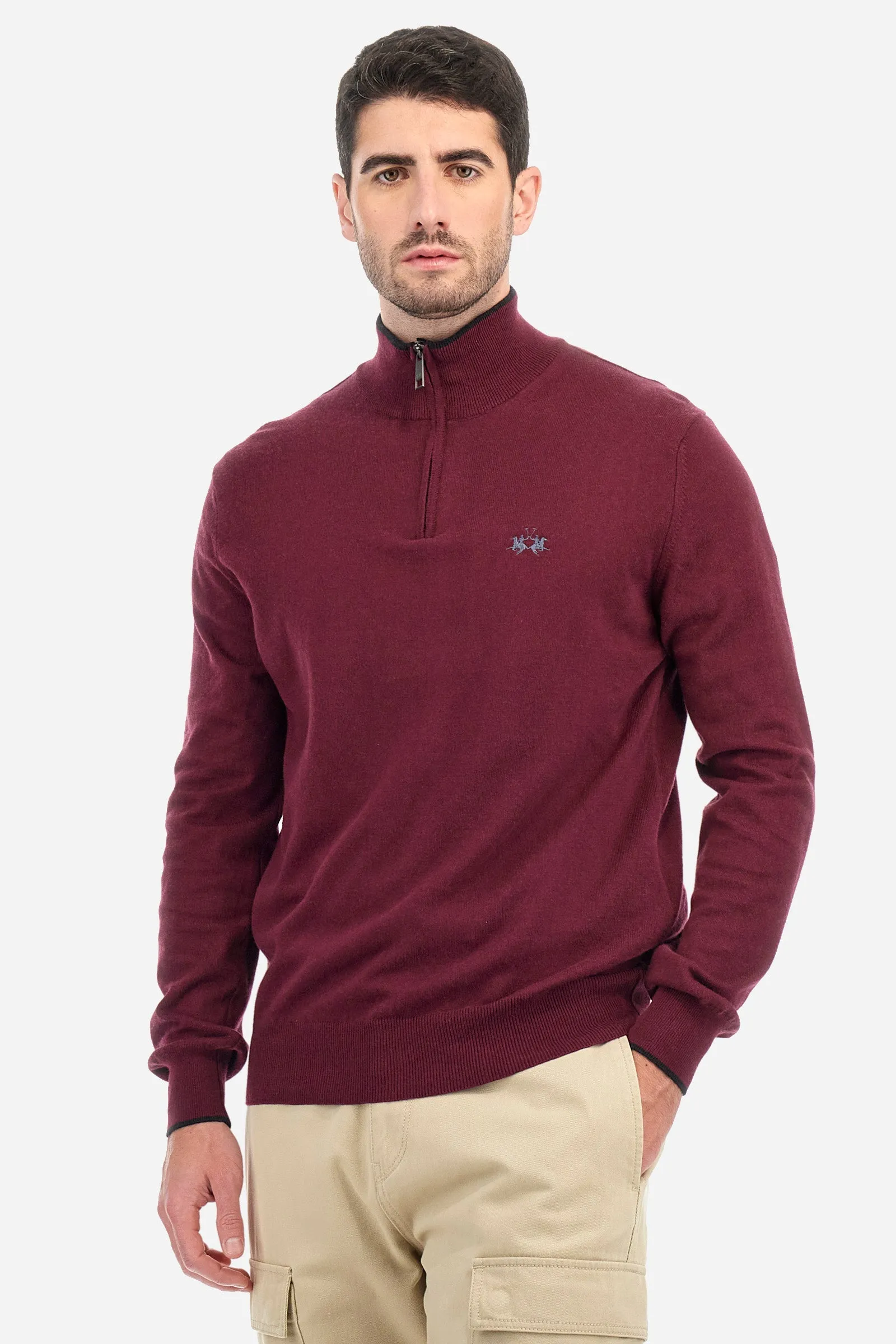 La Martina Sweaters Regular Fit in Cotton Mix - ZAYYIR ZMS003-YW091